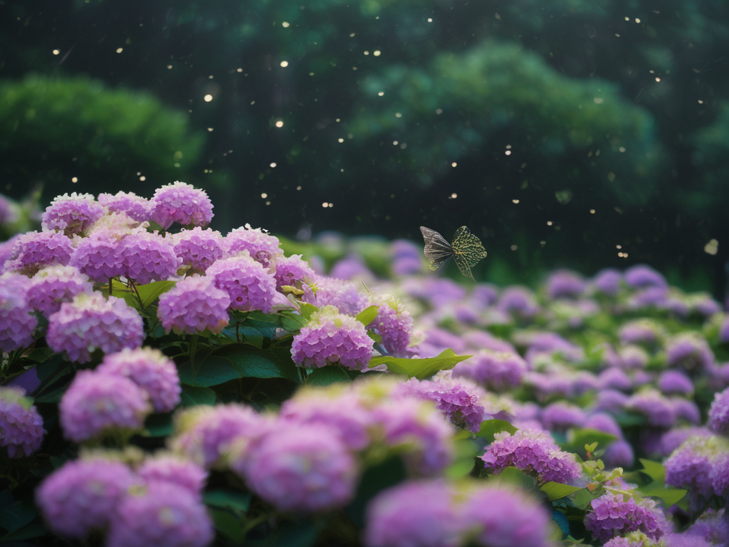 Immersing in Japan’s June Splendor: Hydrangea Blooms and Firefly&nbsp;Magic
