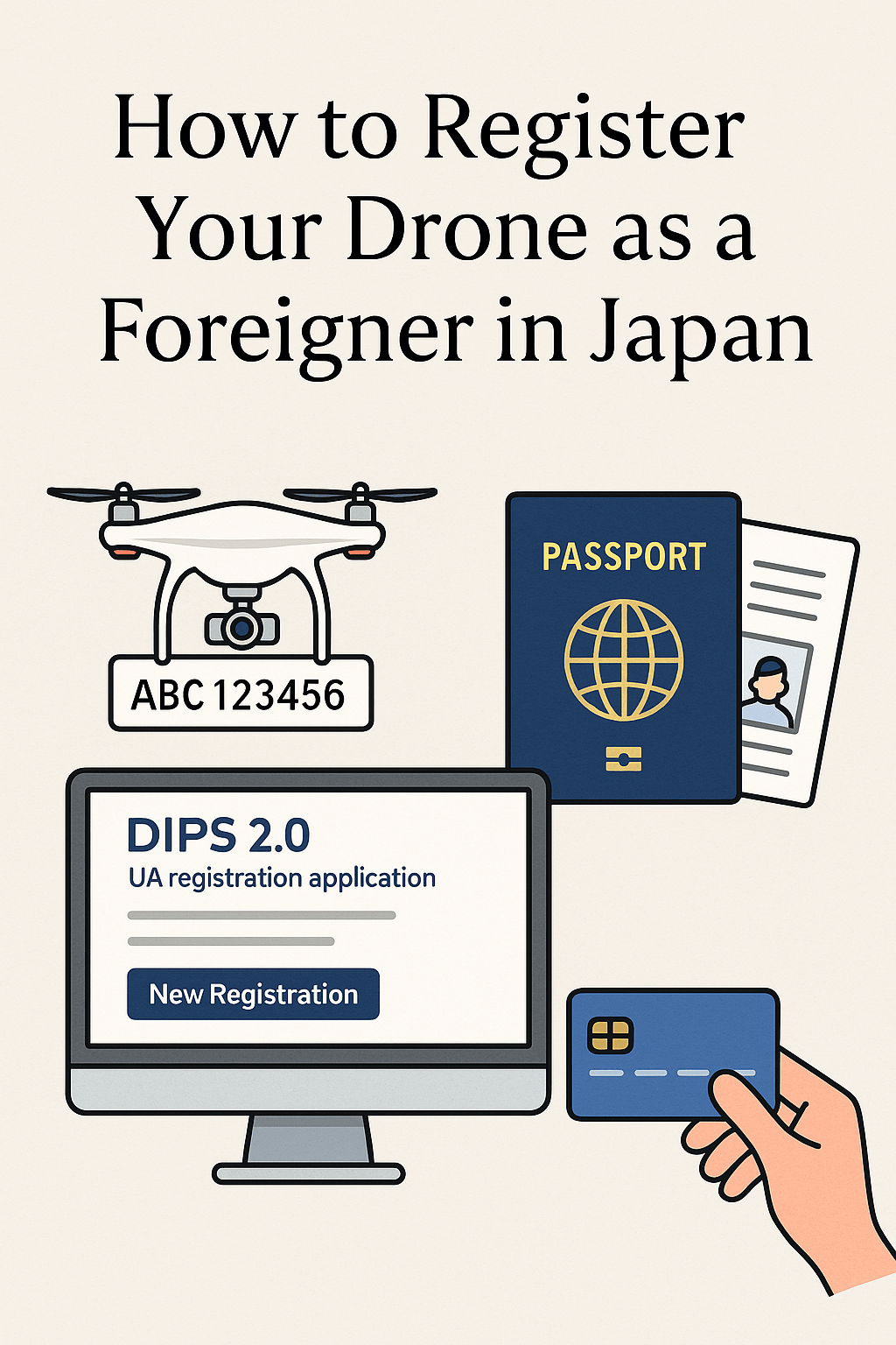 How to Register Your Drone as a Foreigner in Japan โ A Guide for Visiting Pilots