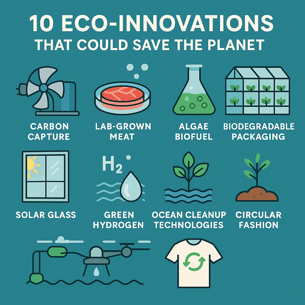 🌍 10 Eco-Innovations That Could Save the&nbsp;Planet