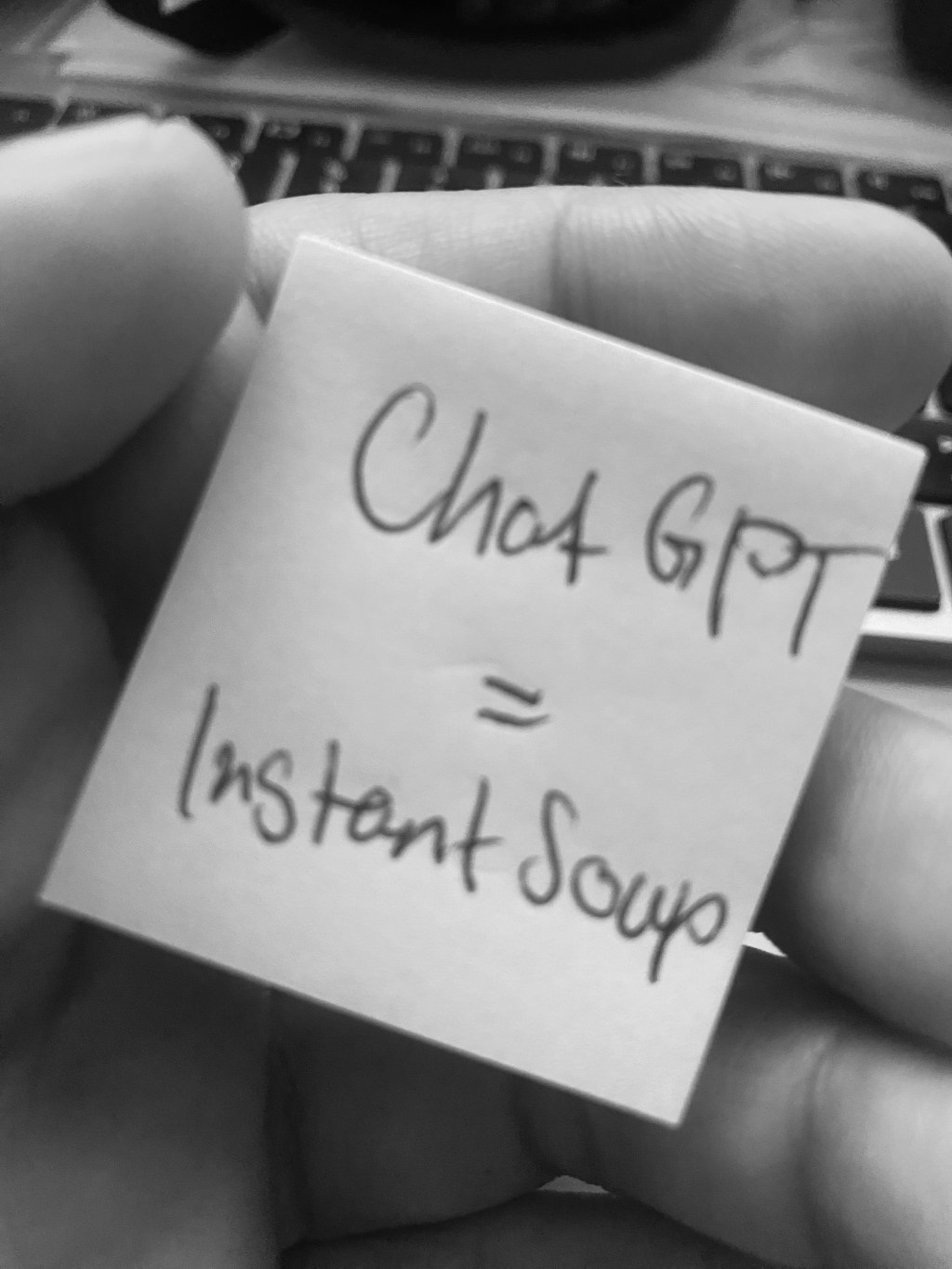 Losing taste with&nbsp;ChatGPT