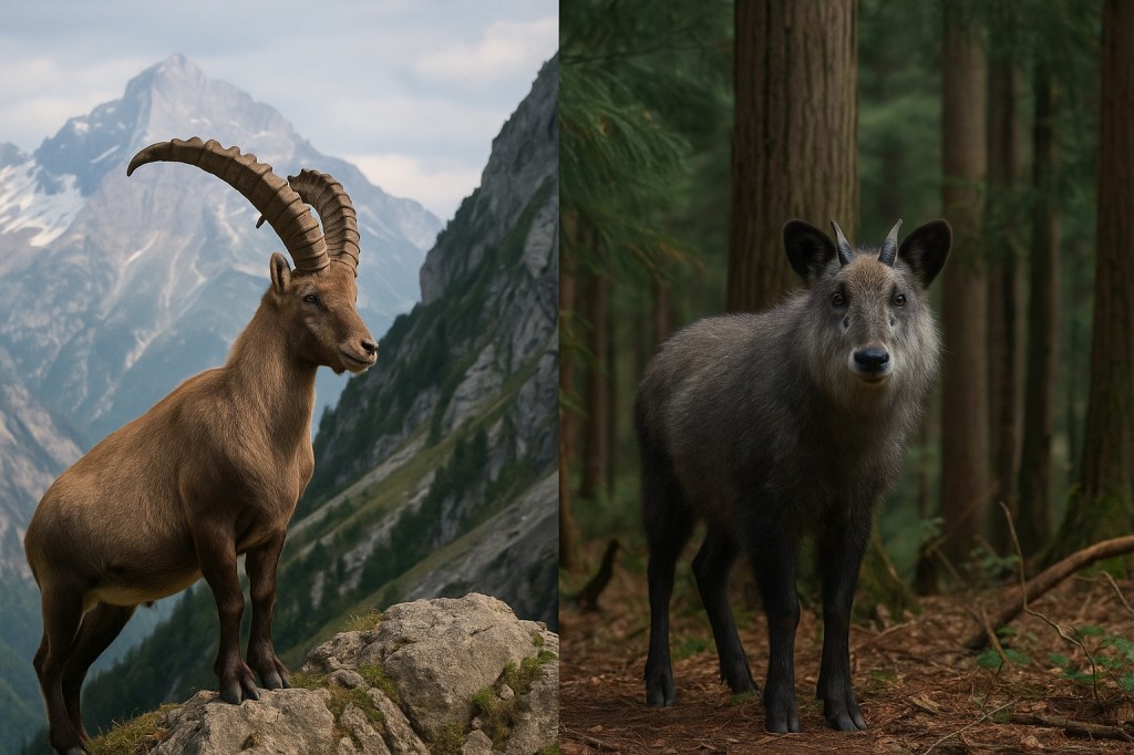 From Steinbock to Kamoshika